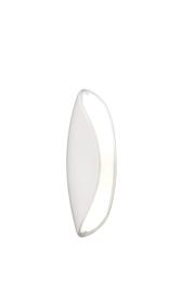 Pasion Gloss White Wall Lights Mantra Flush Wall Lights